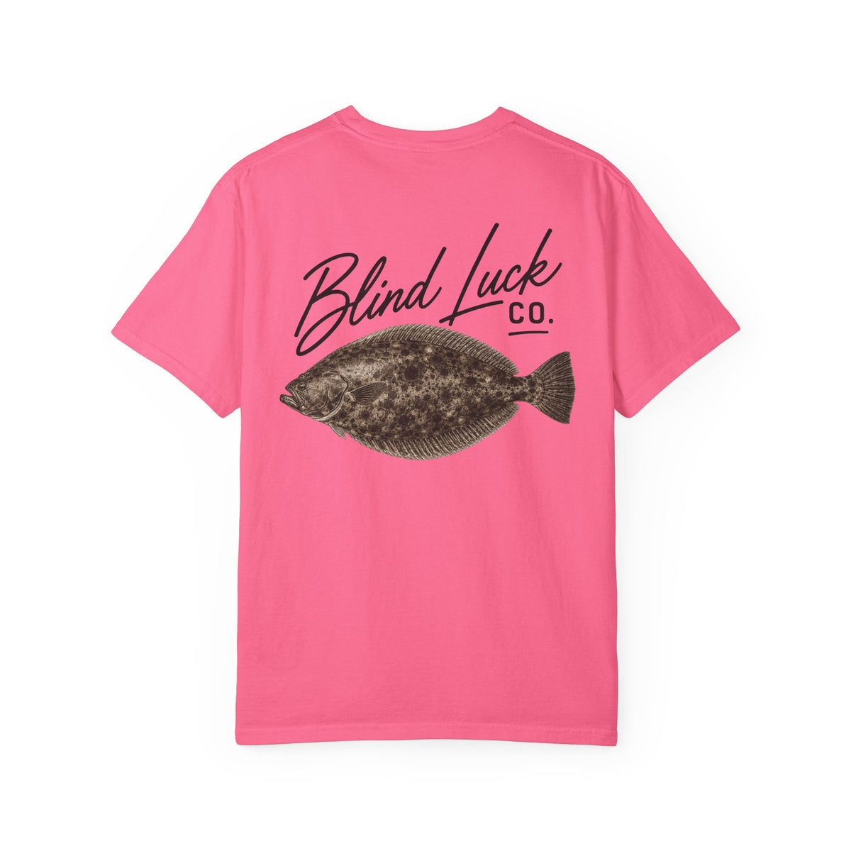 Blind Luck Co Flounder Graphic Tee