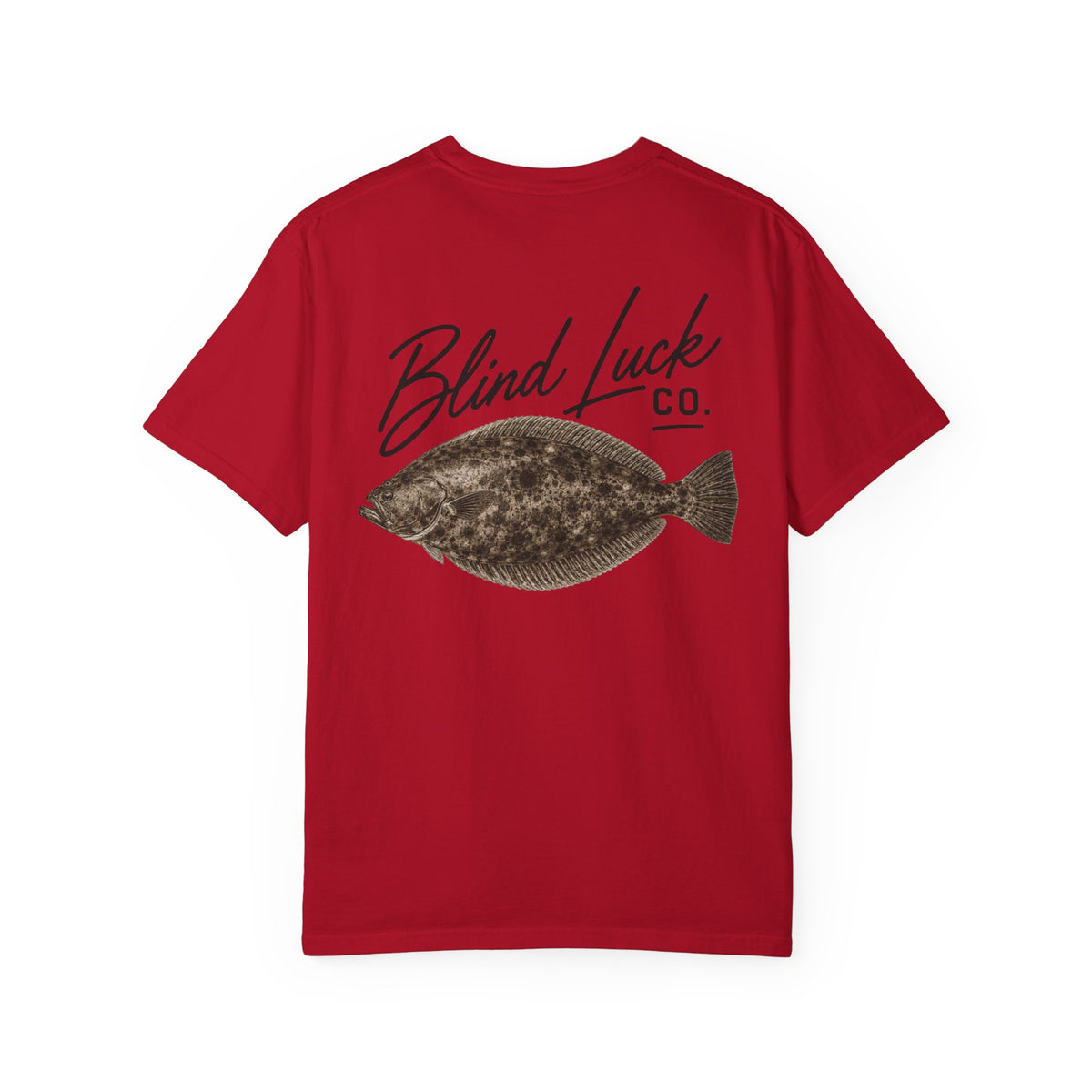 Blind Luck Co Flounder Graphic Tee