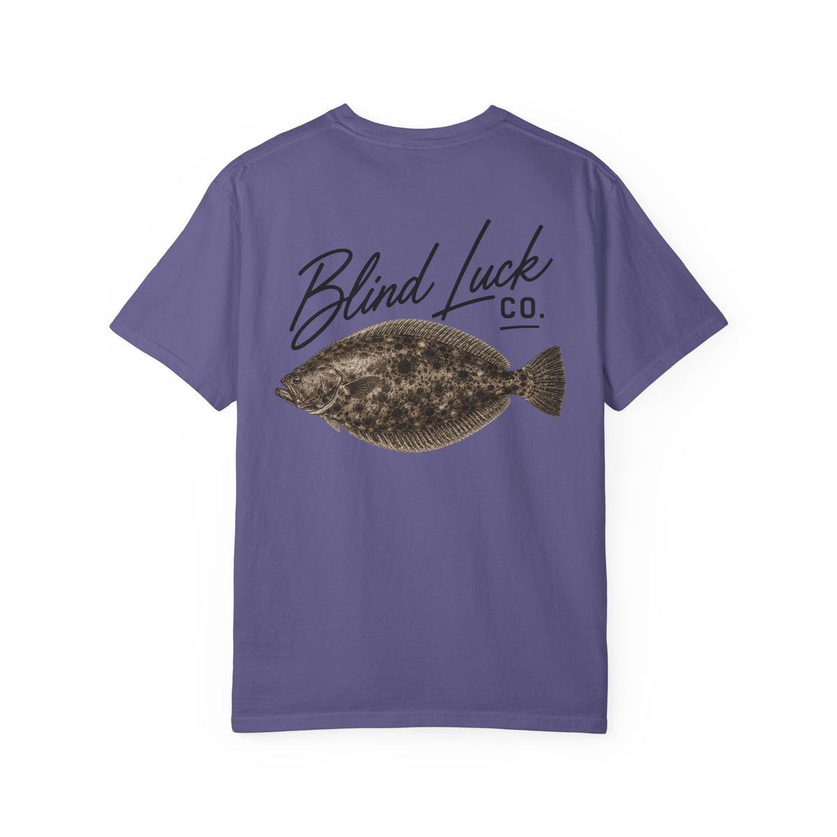 Blind Luck Co Flounder Graphic Tee