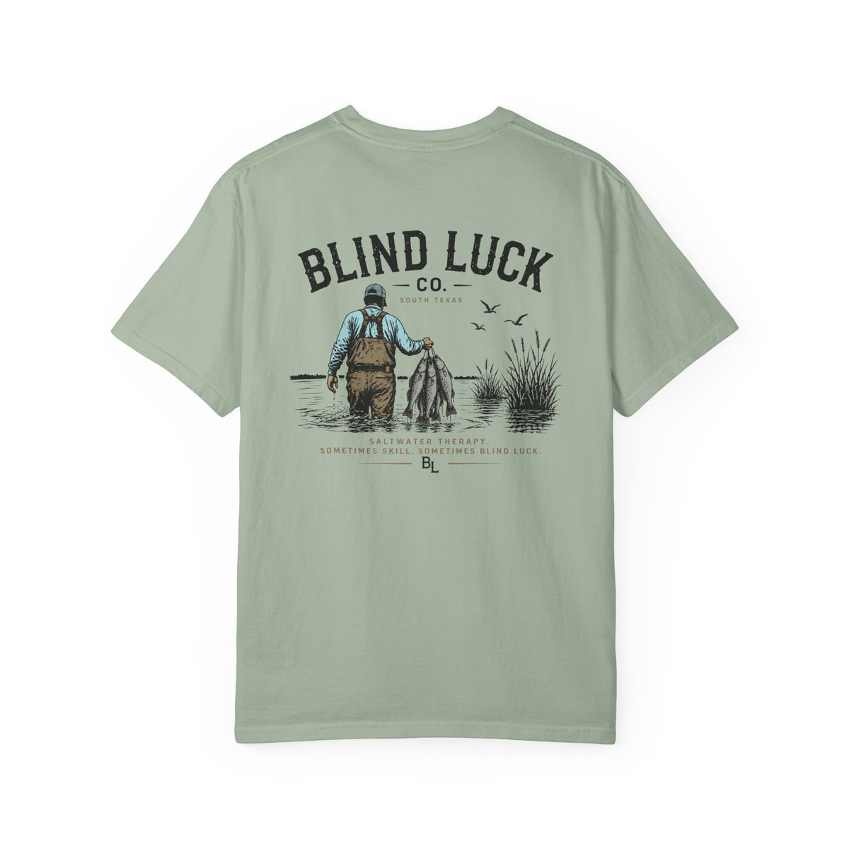 Blind Luck Co Wade Fisher Graphic Tee