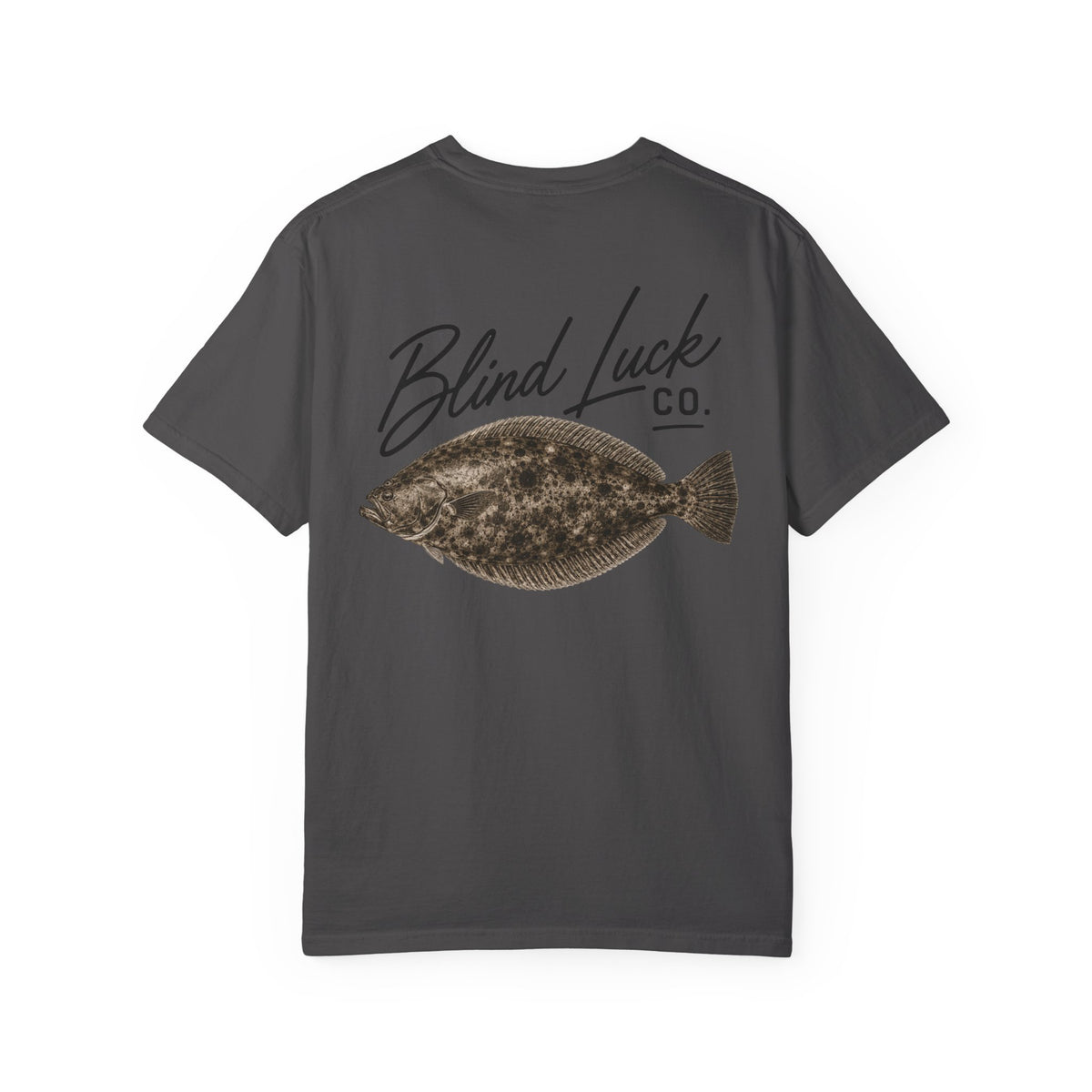 Blind Luck Co Flounder Graphic Tee
