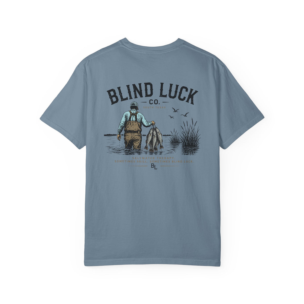 Blind Luck Co Wade Fisher Graphic Tee