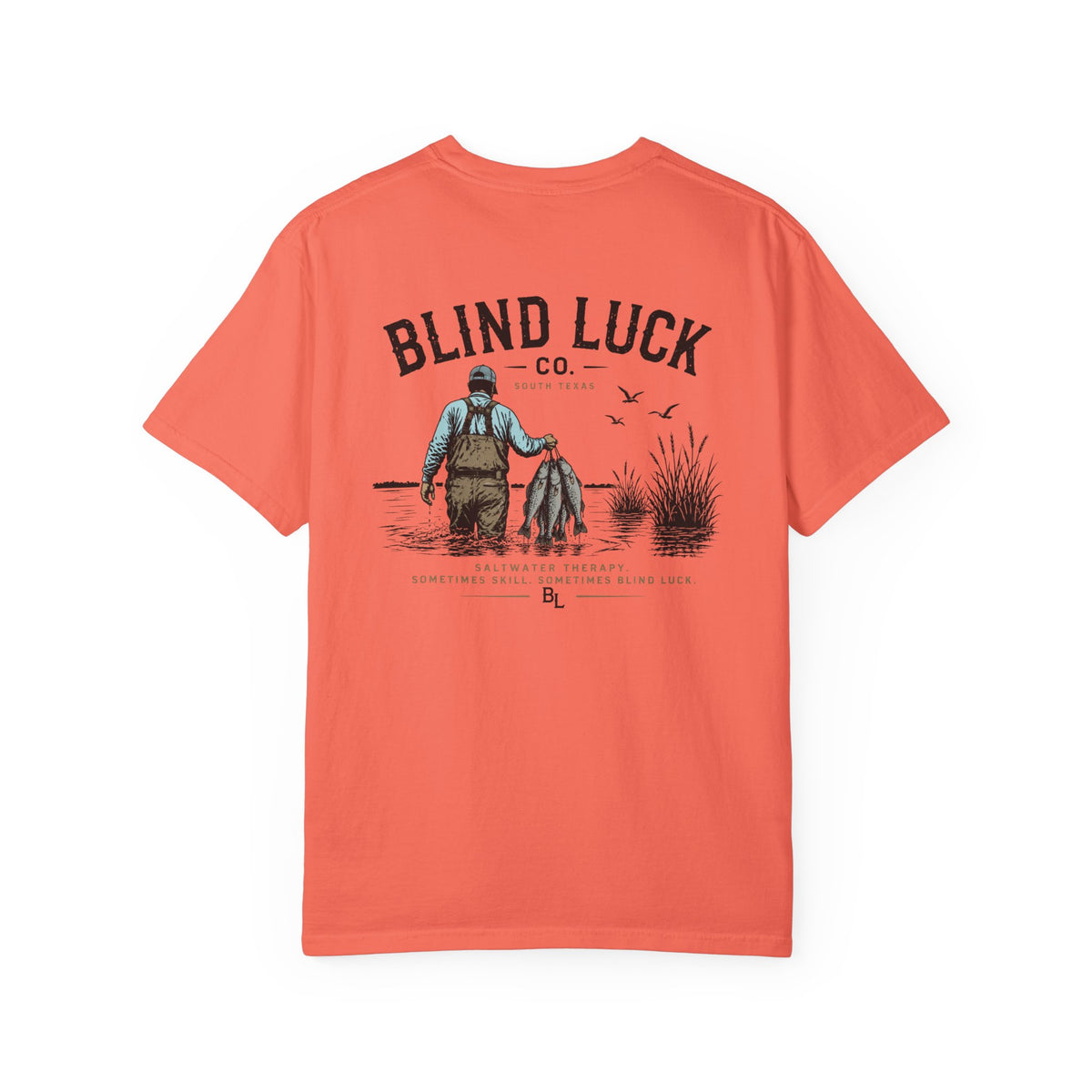 Blind Luck Co Wade Fisher Graphic Tee
