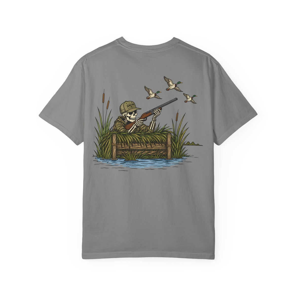 Duck Hunting Blind Luck Co Graphic Tee