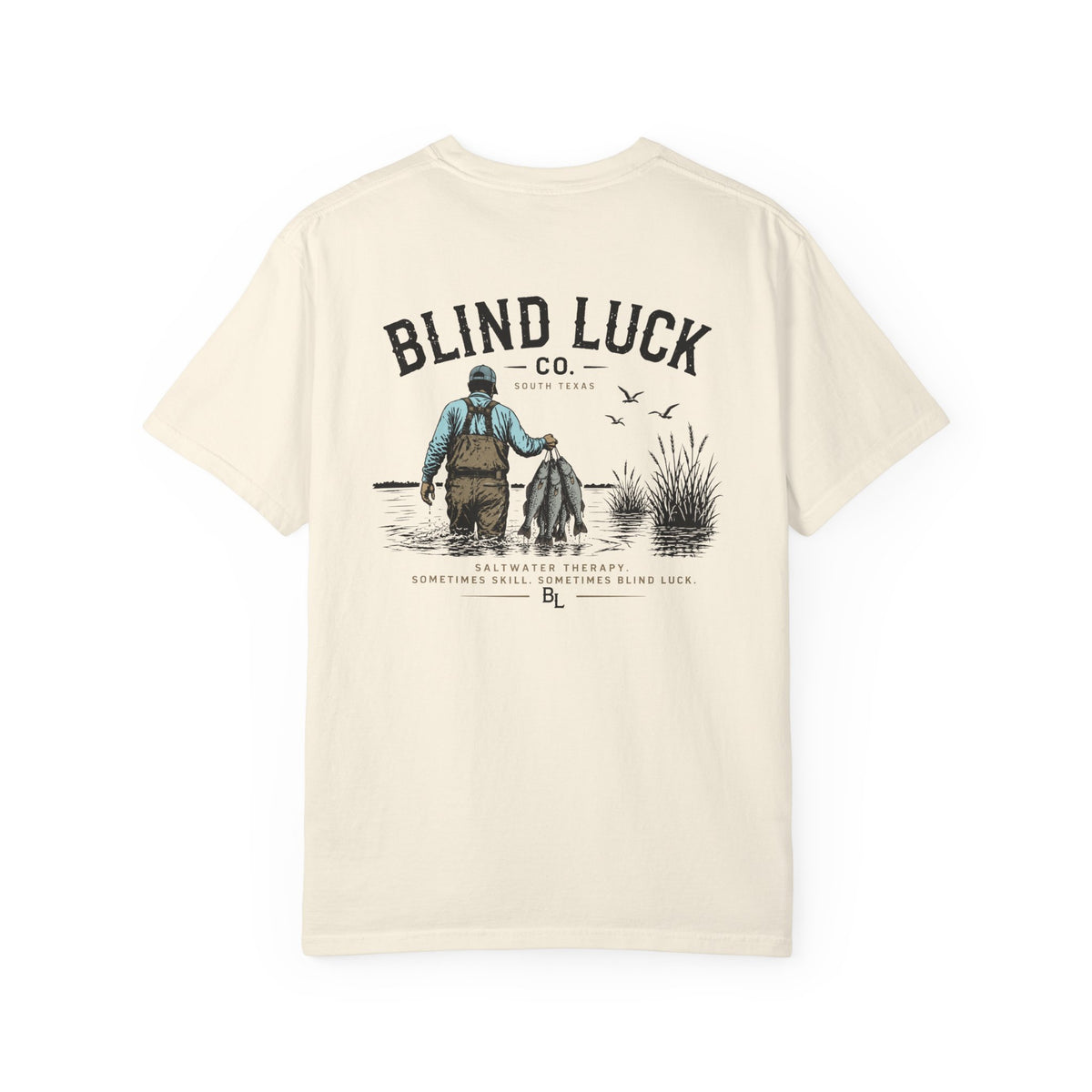 Blind Luck Co Wade Fisher Graphic Tee