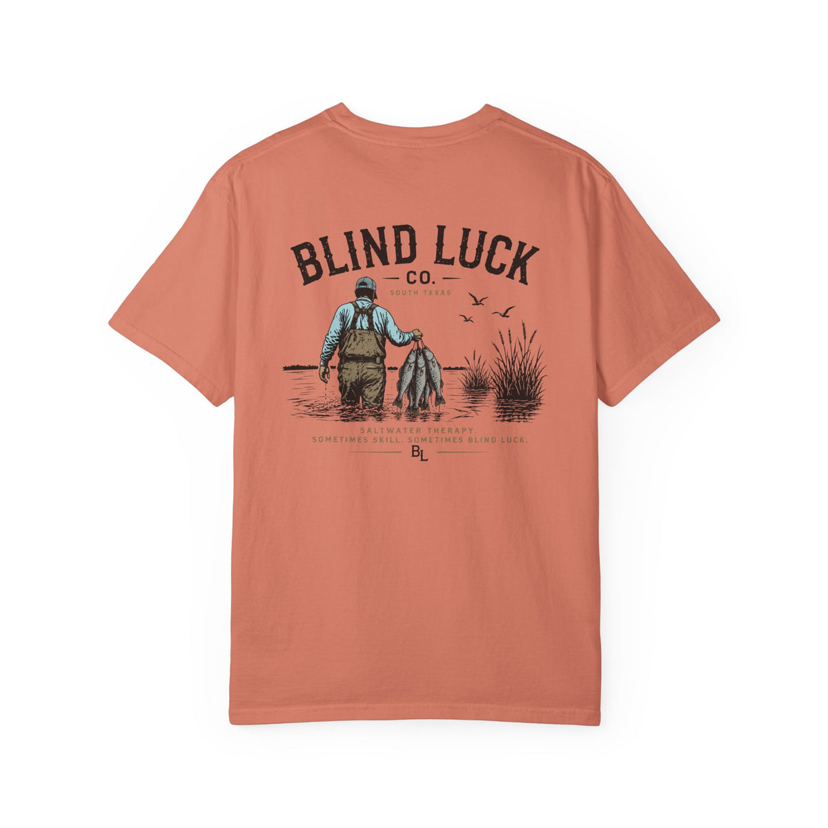 Blind Luck Co Wade Fisher Graphic Tee