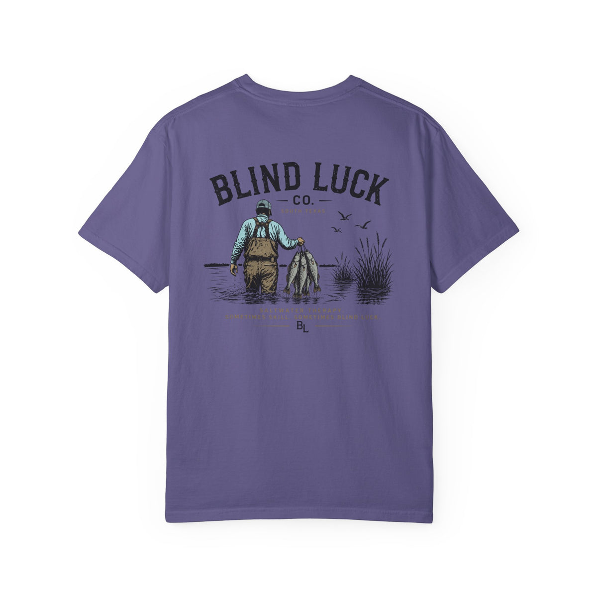 Blind Luck Co Wade Fisher Graphic Tee