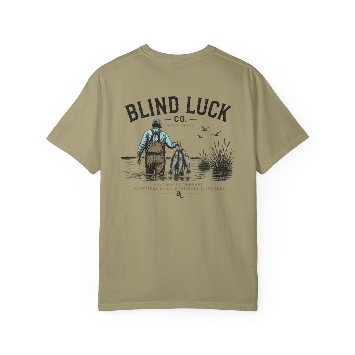 Blind Luck Co Wade Fisher Graphic Tee
