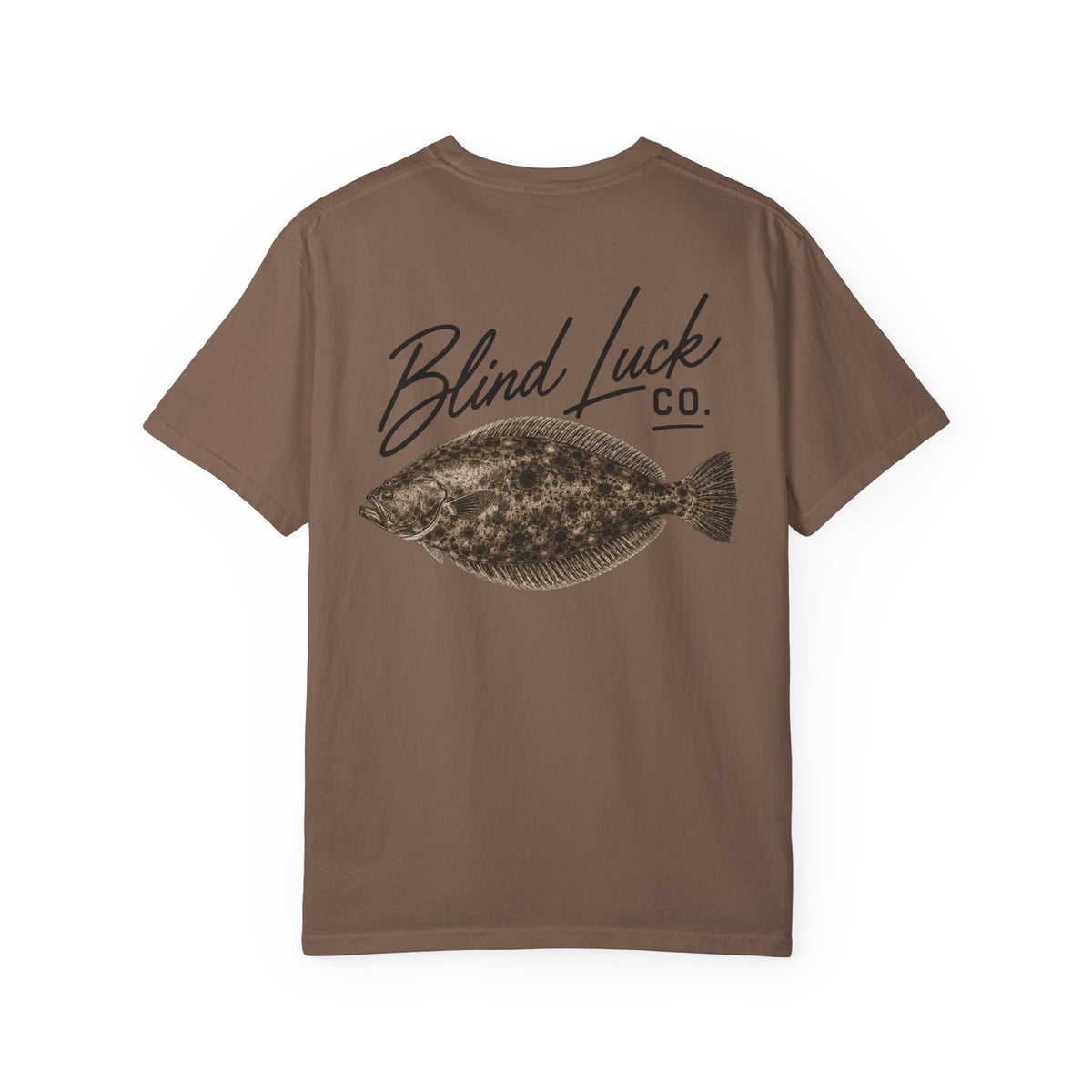 Blind Luck Co Flounder Graphic Tee