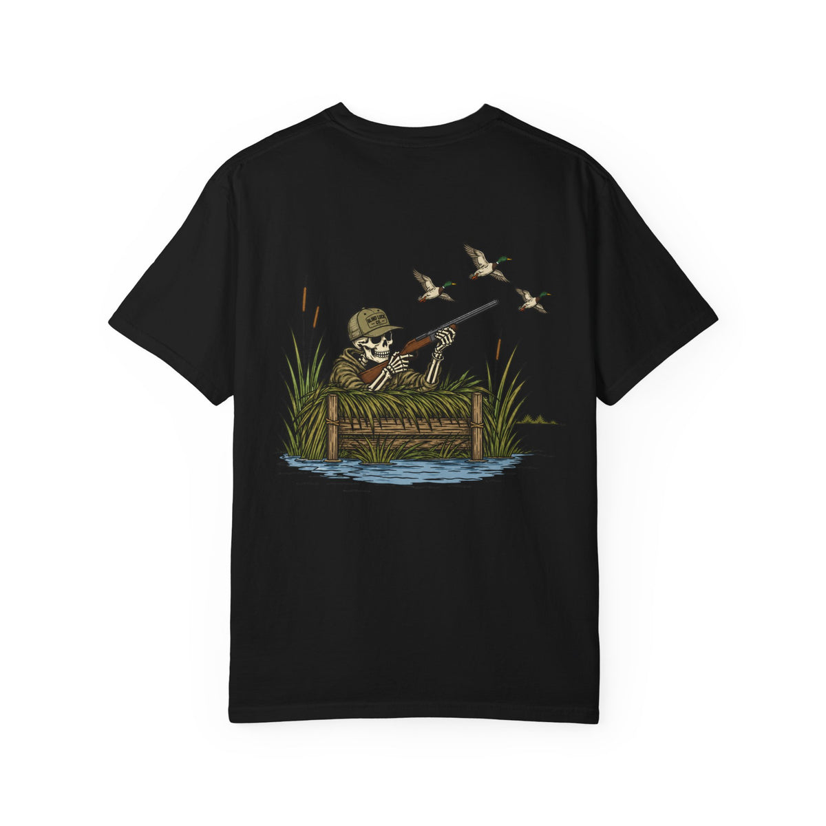 Duck Hunting Blind Luck Co Graphic Tee