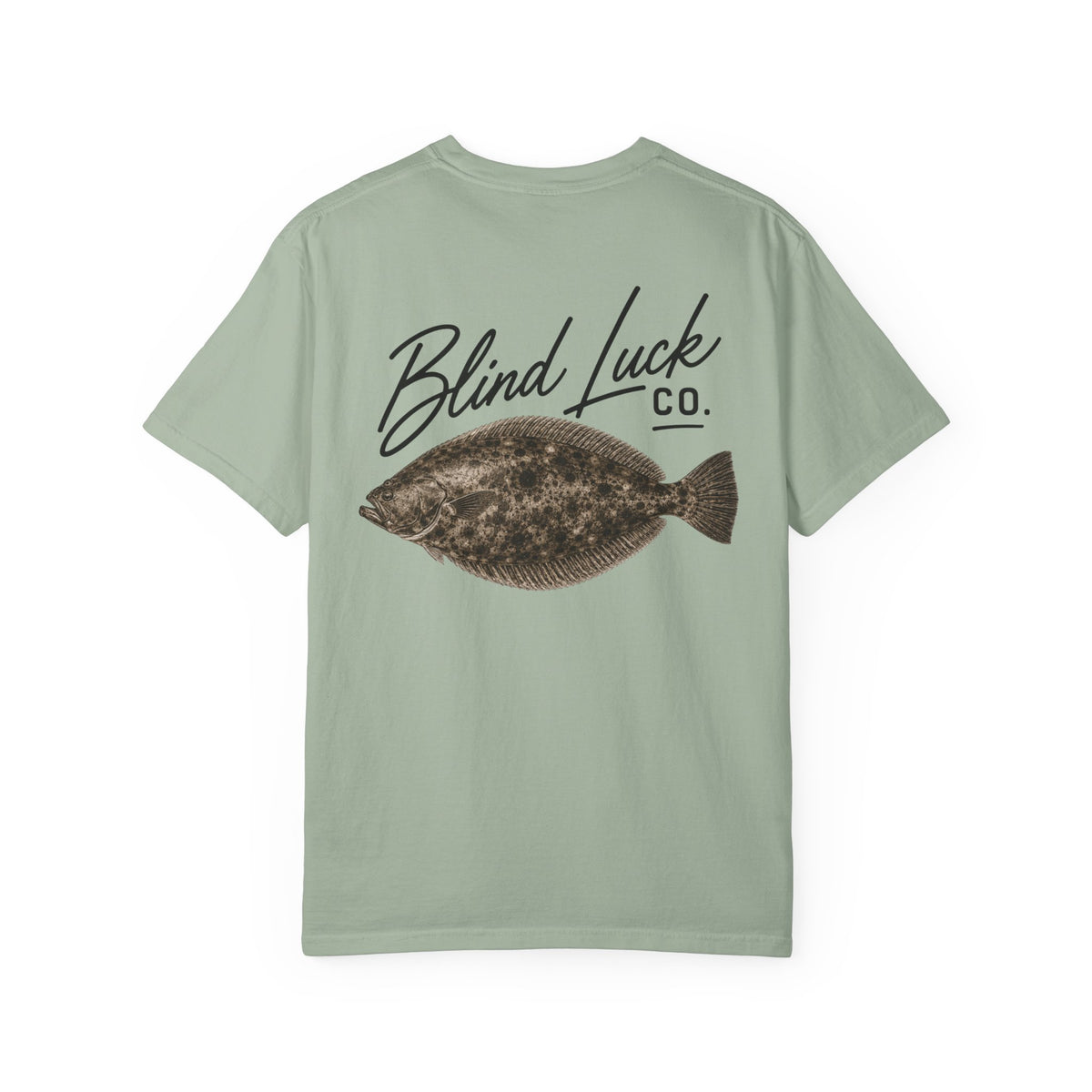 Blind Luck Co Flounder Graphic Tee