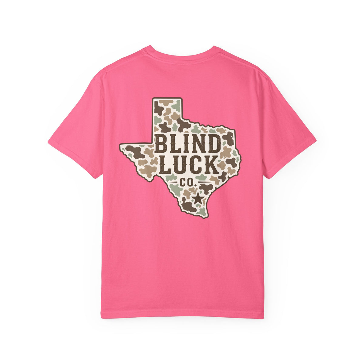 Texas Camo Blind Luck Co Graphic Tee