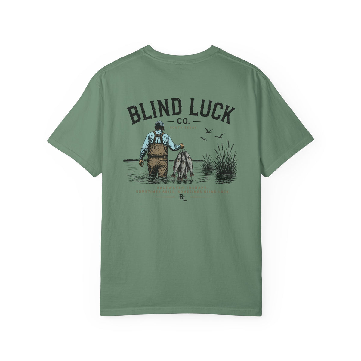 Blind Luck Co Wade Fisher Graphic Tee