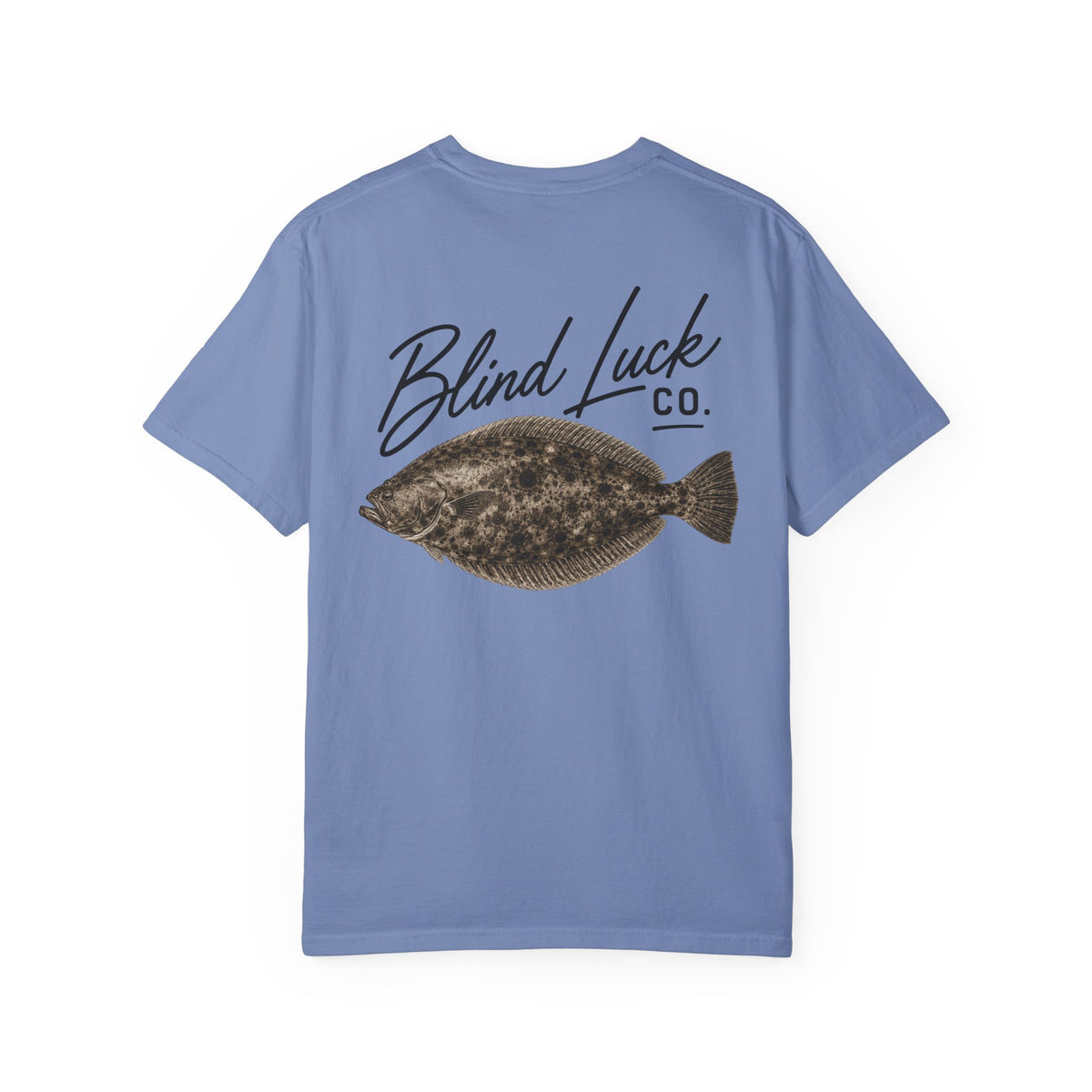 Blind Luck Co Flounder Graphic Tee