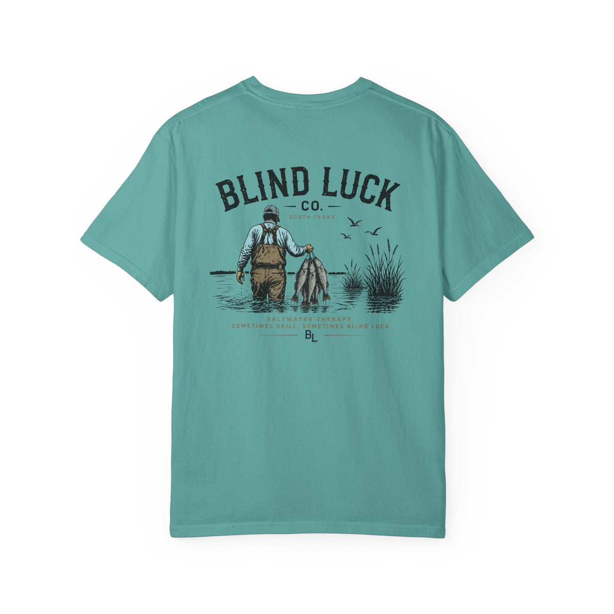 Blind Luck Co Wade Fisher Graphic Tee