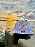 Blind Luck Co Duck Hats White/Gold