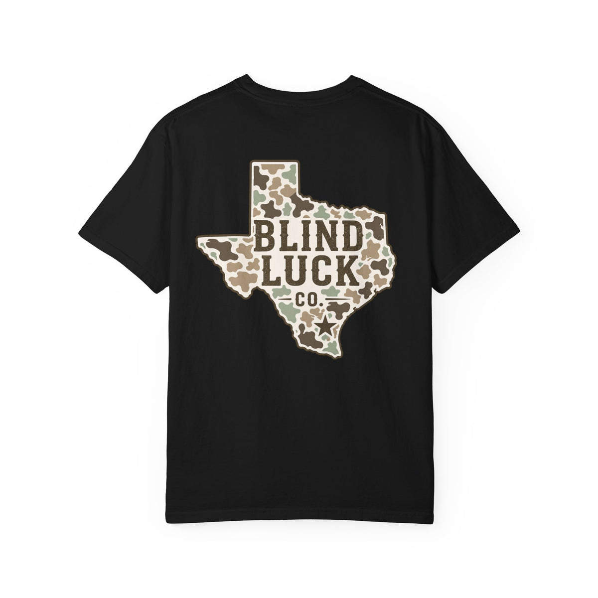 Texas Camo Blind Luck Co Graphic Tee