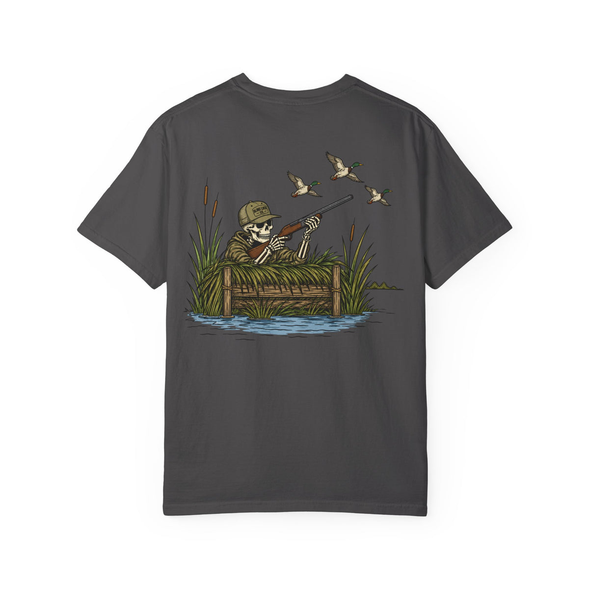 Duck Hunting Blind Luck Co Graphic Tee