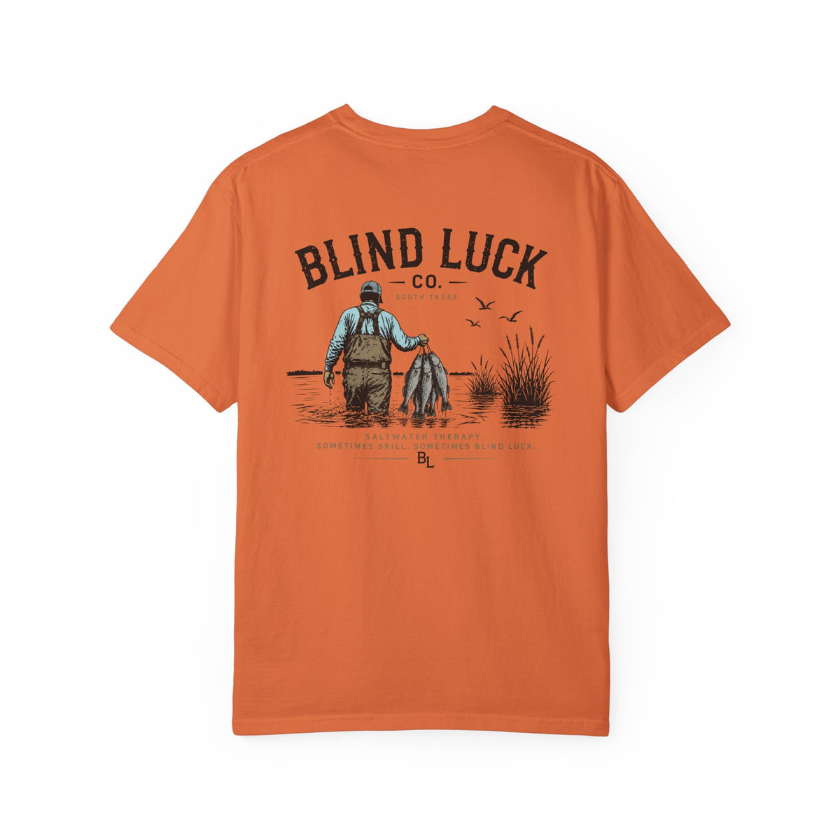 Blind Luck Co Wade Fisher Graphic Tee