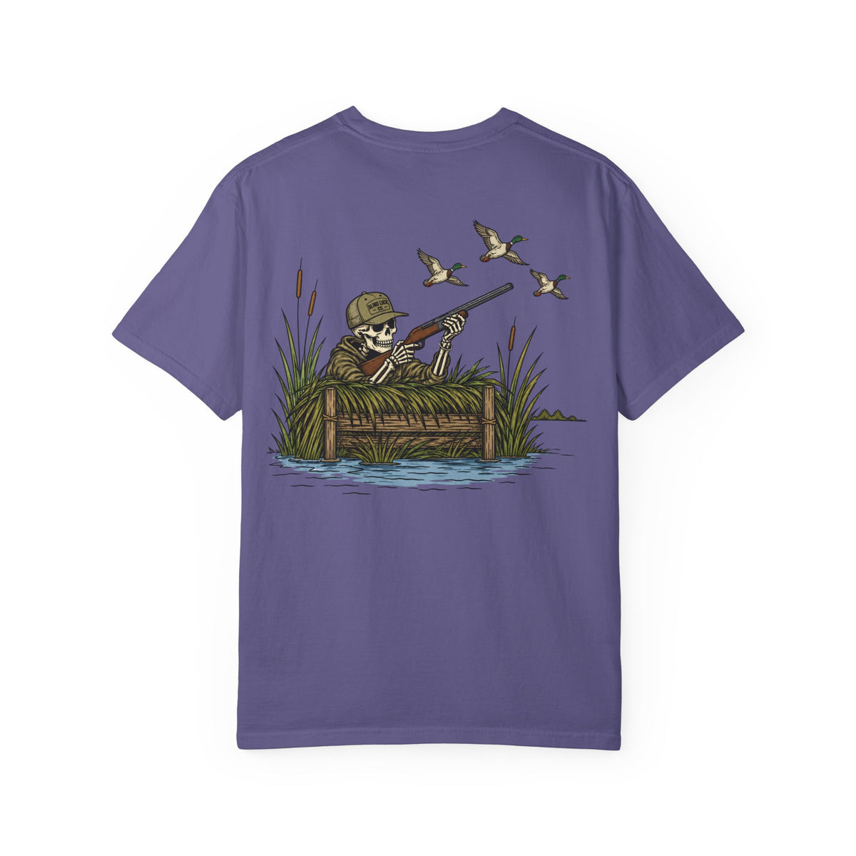 Duck Hunting Blind Luck Co Graphic Tee