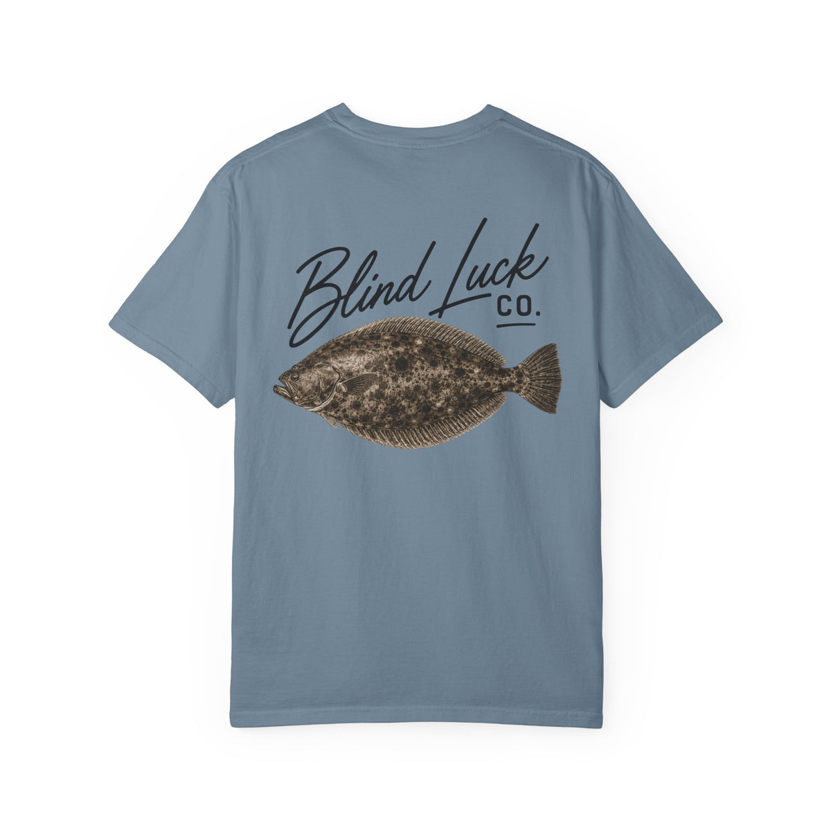 Blind Luck Co Flounder Graphic Tee