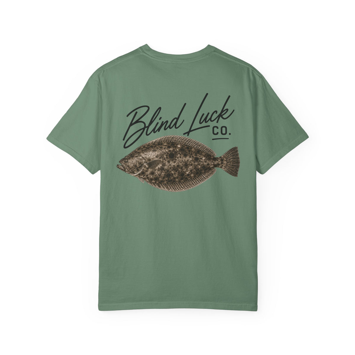 Blind Luck Co Flounder Graphic Tee