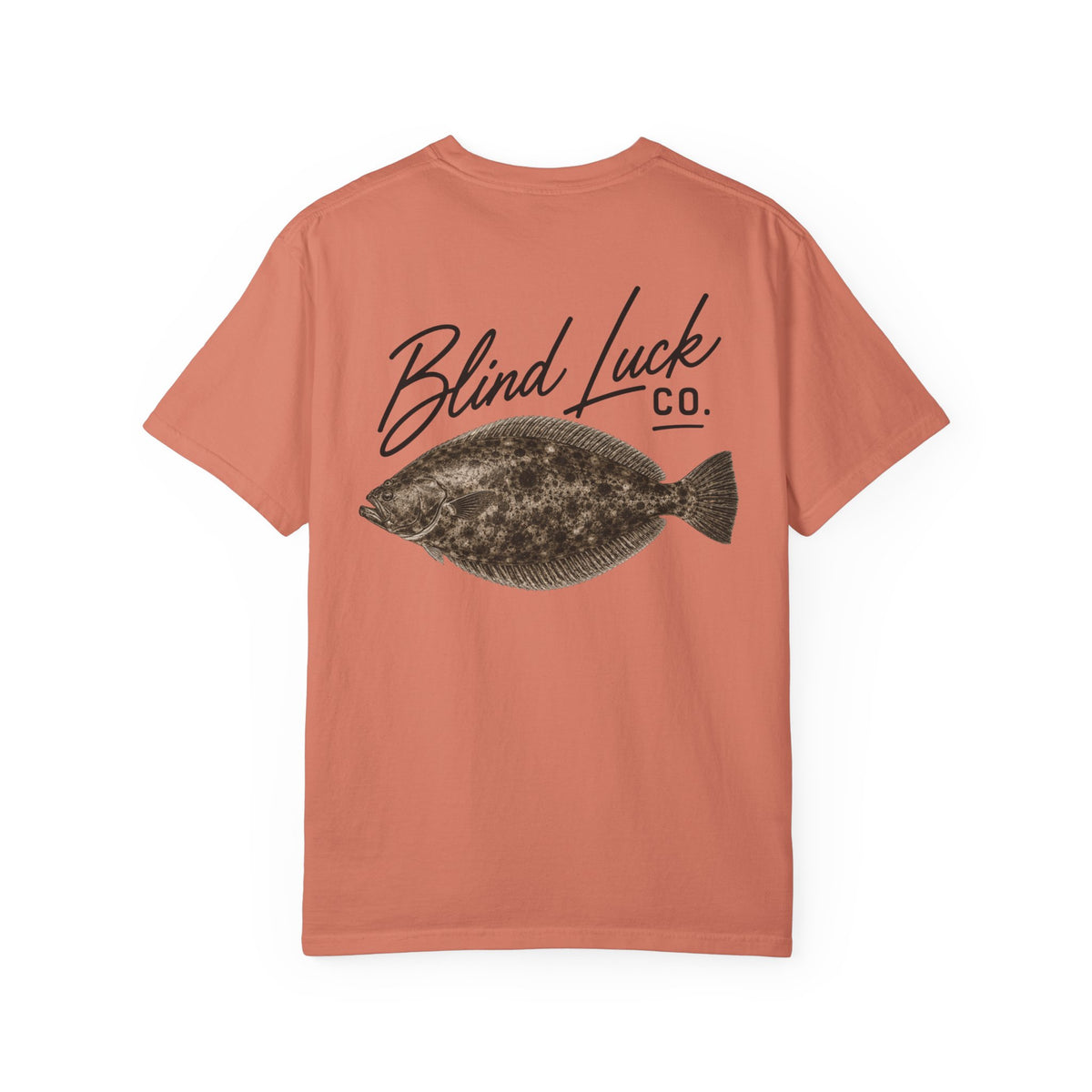 Blind Luck Co Flounder Graphic Tee