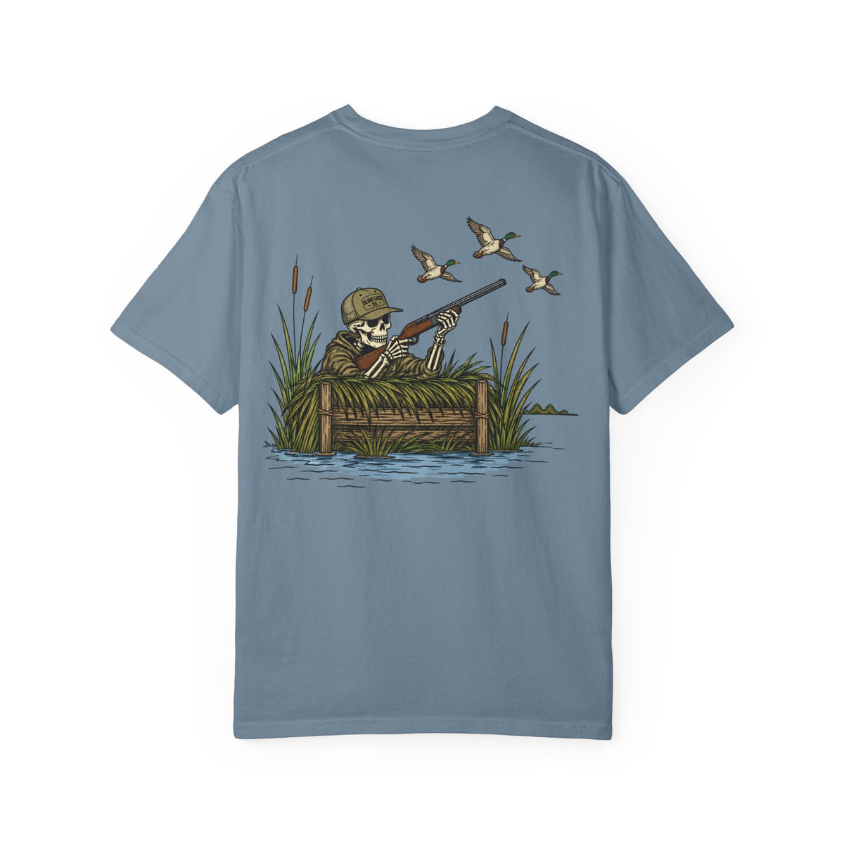 Duck Hunting Blind Luck Co Graphic Tee