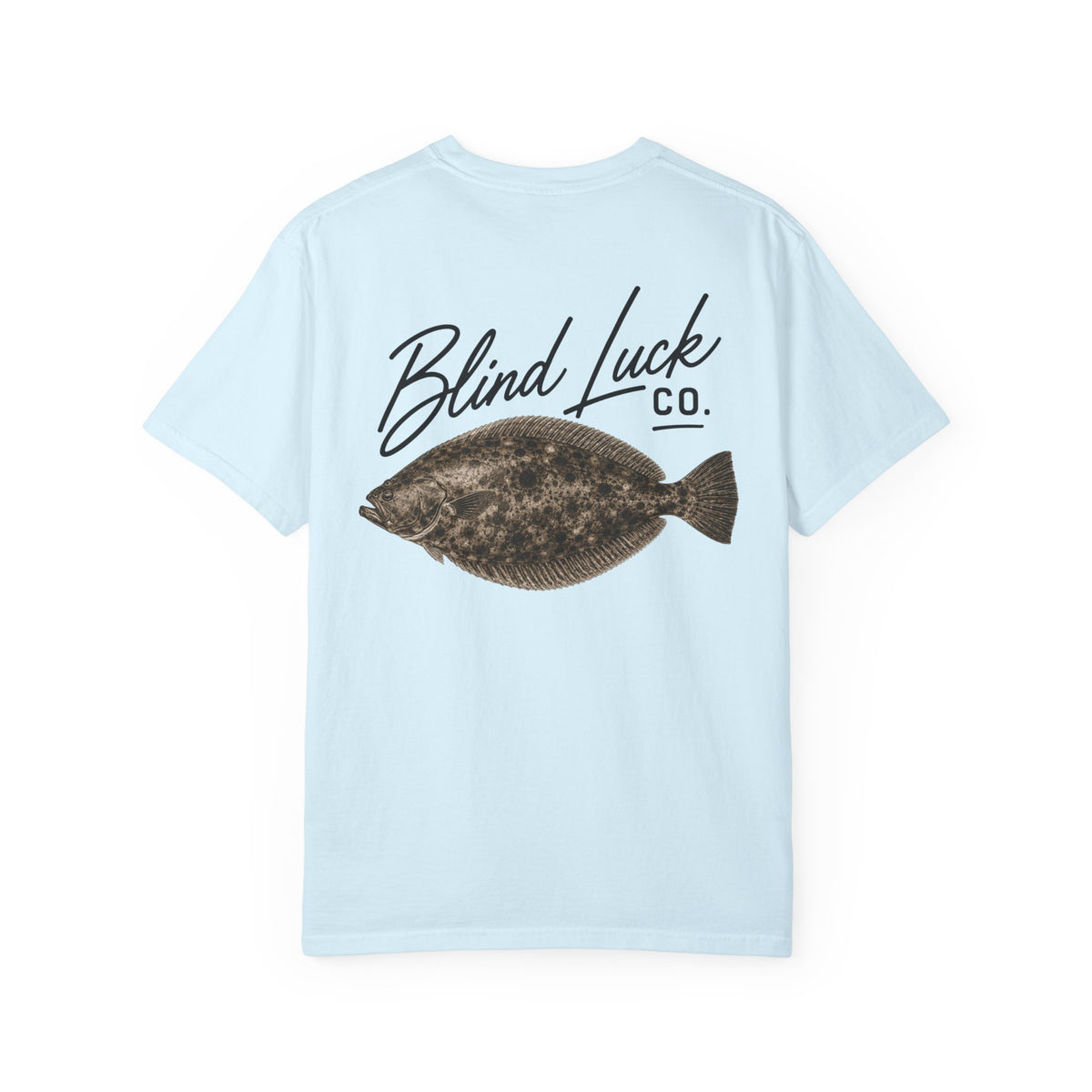 Blind Luck Co Flounder Graphic Tee