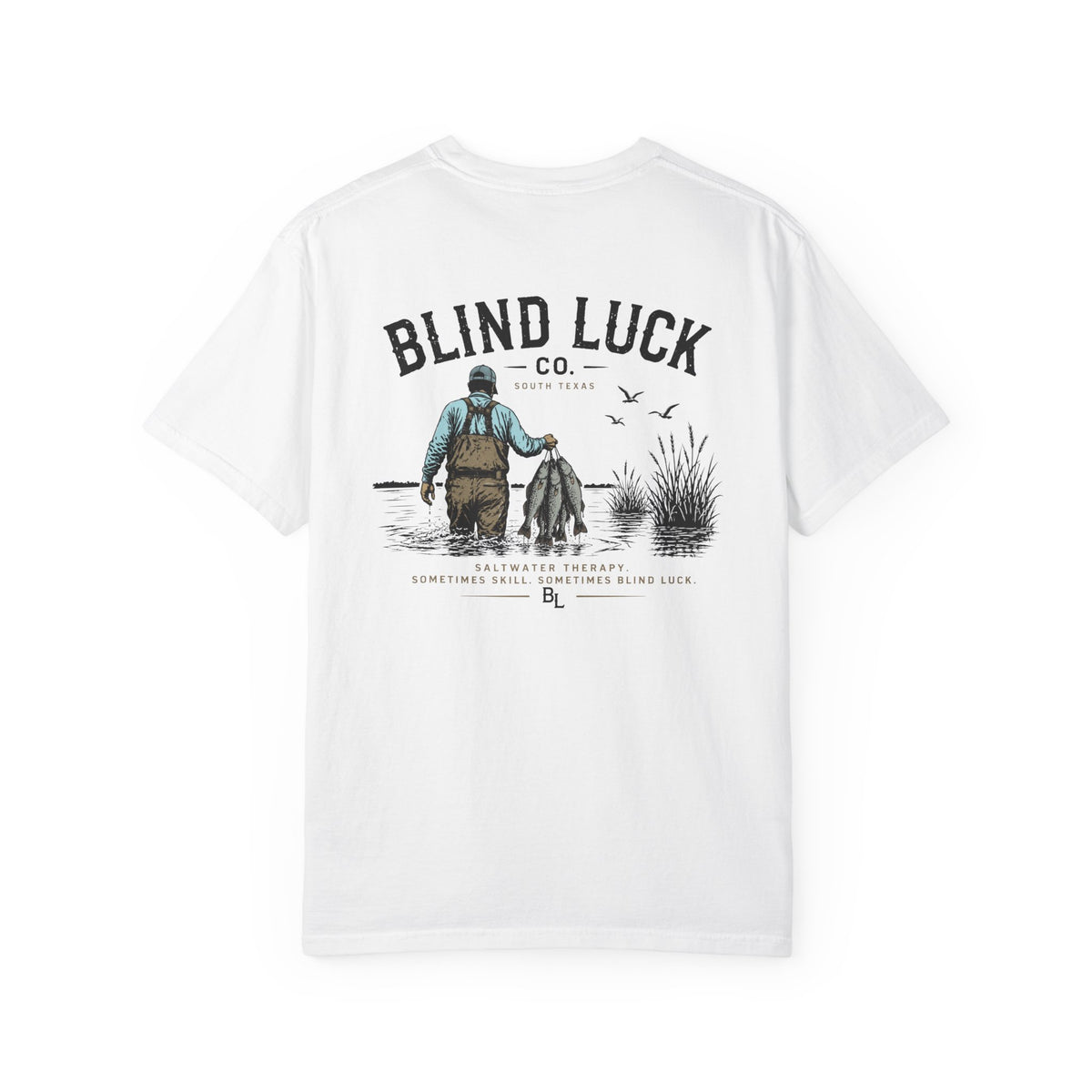 Blind Luck Co Wade Fisher Graphic Tee