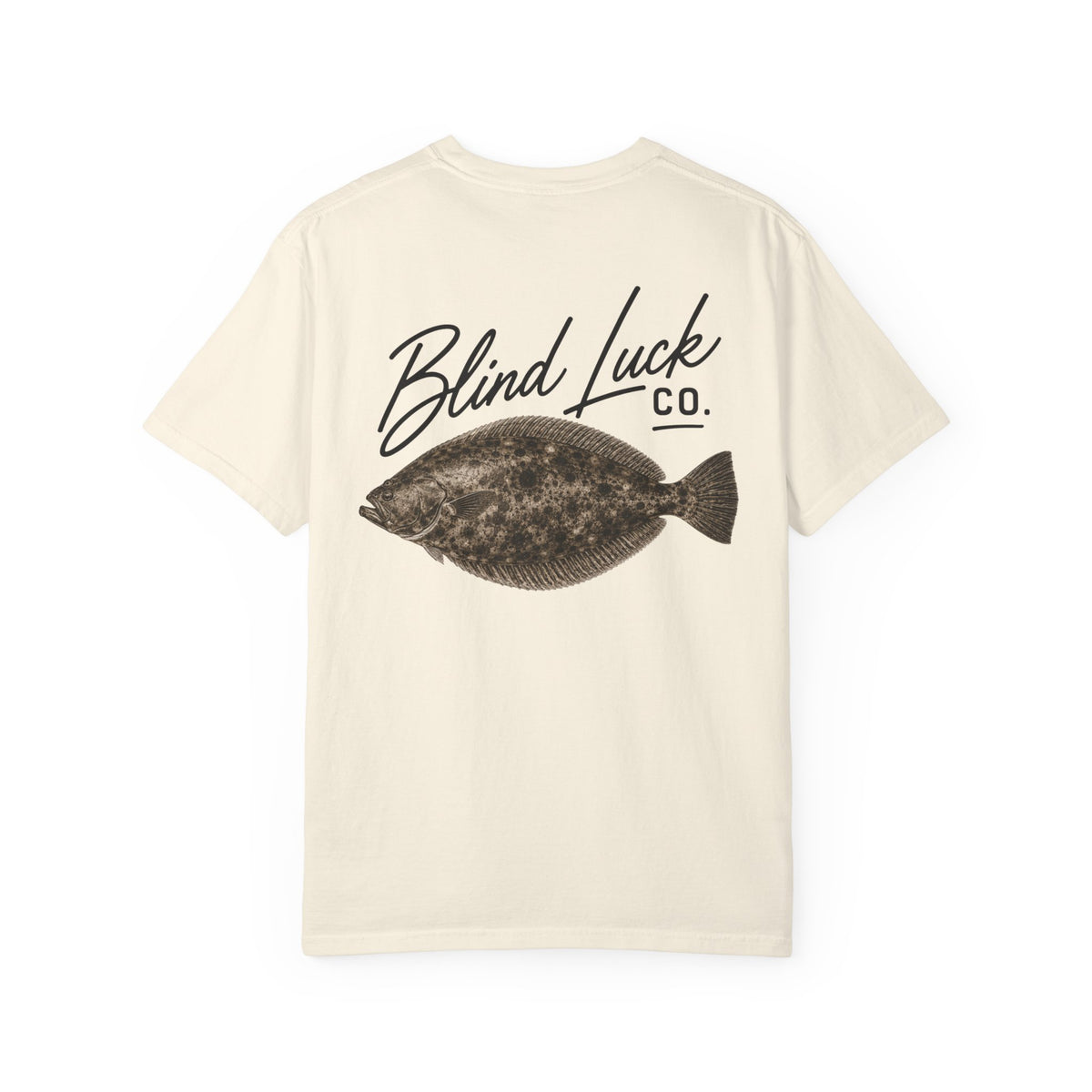 Blind Luck Co Flounder Graphic Tee