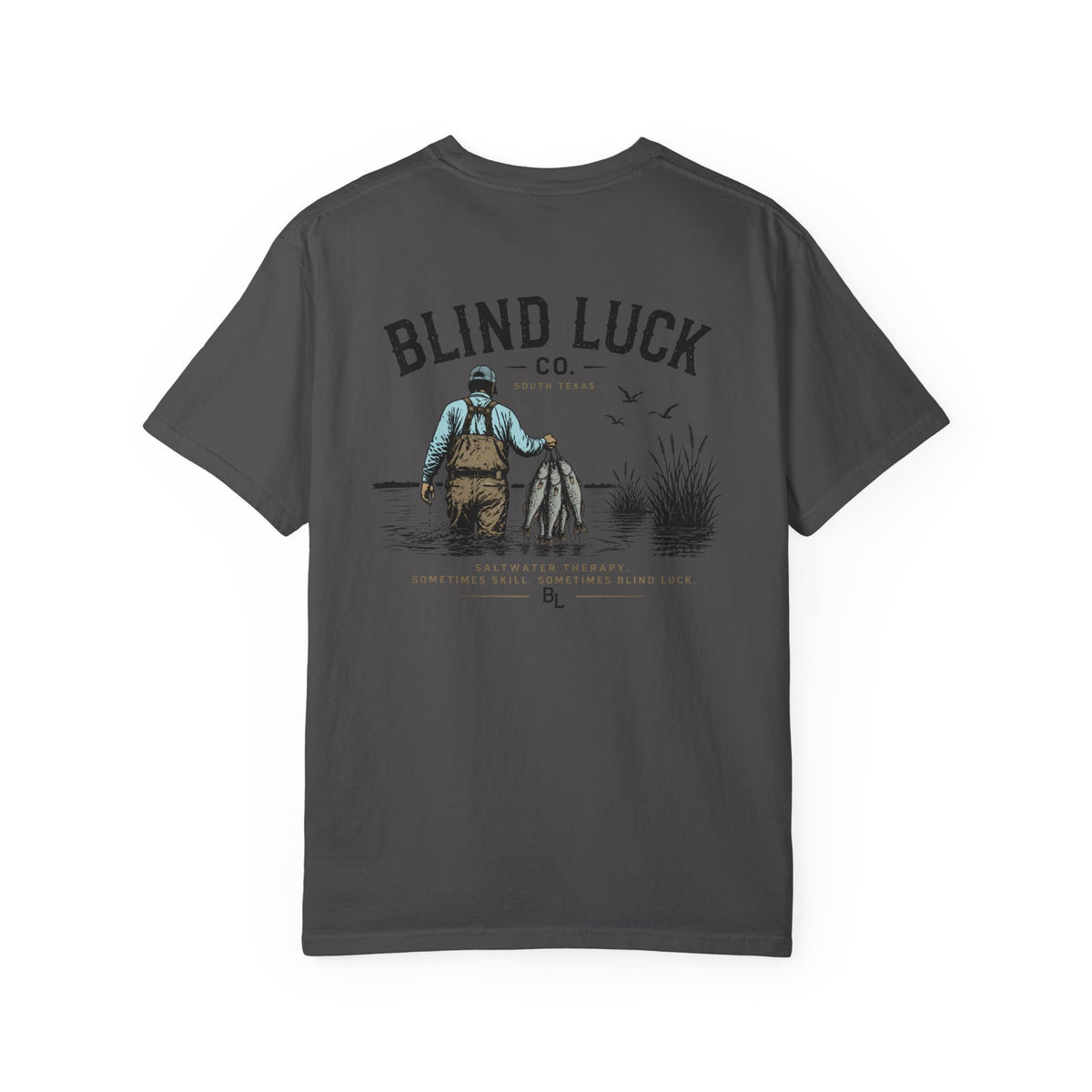 Blind Luck Co Wade Fisher Graphic Tee