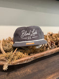 Blind Luck Co Cursive Rope Hat Gray